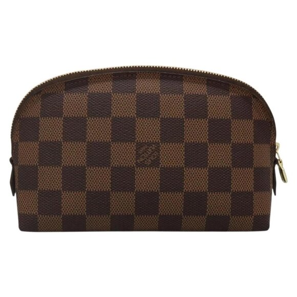 LOUIS VUITTON Damier Ebene Pochette Cosmetic PM Pouch - Picture 2 of 15